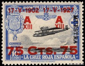 Stamps: Edifil 389 nuevo SIN FIJA SELLOS MNH ** España 1927 Jura Constitucion Muestra nuevos